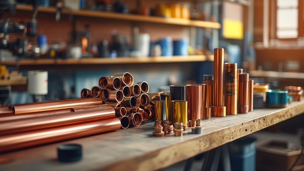 Quelle peinture choisir pour un tuyau en cuivre et quelles sont les différences majeures